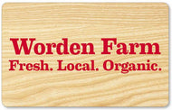 Worden Farm Produce Credits